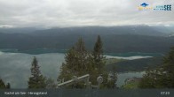 Archiv Foto Webcam Herzogstand: Blick auf den Kochelsee 06:00
