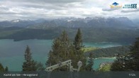 Archiv Foto Webcam Herzogstand: Blick auf den Kochelsee 16:00