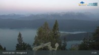 Archiv Foto Webcam Herzogstand: Blick auf den Kochelsee 02:00