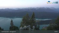 Archiv Foto Webcam Herzogstand: Blick auf den Kochelsee 04:00