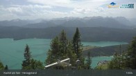 Archiv Foto Webcam Herzogstand: Blick auf den Kochelsee 12:00