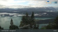 Archiv Foto Webcam Herzogstand: Blick auf den Kochelsee 07:00