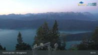 Archiv Foto Webcam Herzogstand: Blick auf den Kochelsee 04:00