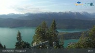 Archiv Foto Webcam Herzogstand: Blick auf den Kochelsee 06:00