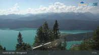 Archiv Foto Webcam Herzogstand: Blick auf den Kochelsee 10:00