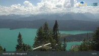 Archiv Foto Webcam Herzogstand: Blick auf den Kochelsee 12:00