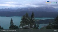 Archiv Foto Webcam Herzogstand: Blick auf den Kochelsee 02:00