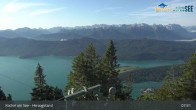 Archiv Foto Webcam Herzogstand: Blick auf den Kochelsee 07:00