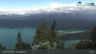 Archiv Foto Webcam Herzogstand: Blick auf den Kochelsee 16:00
