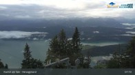 Archiv Foto Webcam Herzogstand: Blick auf den Kochelsee 06:00