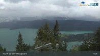 Archiv Foto Webcam Herzogstand: Blick auf den Kochelsee 14:00