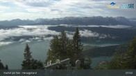 Archiv Foto Webcam Herzogstand: Blick auf den Kochelsee 07:00