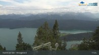 Archiv Foto Webcam Herzogstand: Blick auf den Kochelsee 16:00
