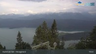 Archiv Foto Webcam Herzogstand: Blick auf den Kochelsee 18:00