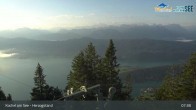 Archiv Foto Webcam Herzogstand: Blick auf den Kochelsee 07:00