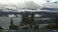 Archiv Foto Webcam Herzogstand: Blick auf den Kochelsee 08:00