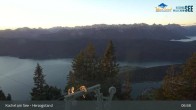 Archiv Foto Webcam Herzogstand: Blick auf den Kochelsee 06:00