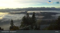 Archiv Foto Webcam Herzogstand: Blick auf den Kochelsee 07:00