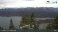 Archiv Foto Webcam Herzogstand: Blick auf den Kochelsee 10:00