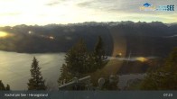 Archiv Foto Webcam Herzogstand: Blick auf den Kochelsee 06:00