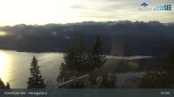 Archiv Foto Webcam Herzogstand: Blick auf den Kochelsee 07:00
