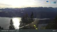 Archiv Foto Webcam Herzogstand: Blick auf den Kochelsee 08:00