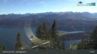 Archived image Webcam Herzogstand: View Lake Kochel 12:00