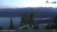 Archiv Foto Webcam Herzogstand: Blick auf den Kochelsee 02:00