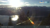 Archiv Foto Webcam Herzogstand: Blick auf den Kochelsee 08:00