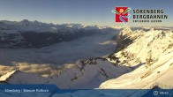 Archiv Foto Webcam Gipfel Rothorn 08:00