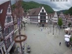Archiv Foto Webcam Marktplatz von Bad Urach 13:00