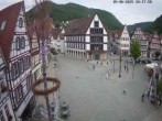 Archiv Foto Webcam Marktplatz von Bad Urach 19:00