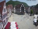 Archiv Foto Webcam Marktplatz von Bad Urach 13:00