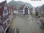 Archiv Foto Webcam Marktplatz von Bad Urach 19:00