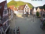 Archiv Foto Webcam Marktplatz von Bad Urach 19:00
