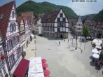 Archiv Foto Webcam Marktplatz von Bad Urach 14:00