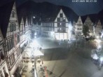 Archiv Foto Webcam Marktplatz von Bad Urach 01:00