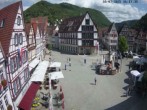 Archiv Foto Webcam Marktplatz von Bad Urach 15:00