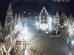 Archiv Foto Webcam Marktplatz von Bad Urach 01:00