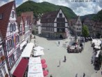 Archiv Foto Webcam Marktplatz von Bad Urach 13:00
