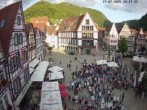 Archived image Webcam Bad Urach Market Square 19:00