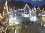 Archived image Webcam Bad Urach Market Square 21:00
