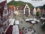 Archiv Foto Webcam Marktplatz von Bad Urach 19:00