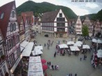 Archiv Foto Webcam Marktplatz von Bad Urach 19:00