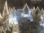 Archiv Foto Webcam Marktplatz von Bad Urach 01:00