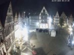 Archiv Foto Webcam Marktplatz von Bad Urach 03:00