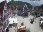 Archived image Webcam Bad Urach Market Square 11:00