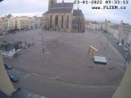 Archived image Webcam Republic Square Pilsen, Czech Republic 02:00