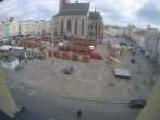Archived image Webcam Republic Square Pilsen, Czech Republic 07:00