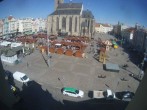 Archived image Webcam Republic Square Pilsen, Czech Republic 09:00